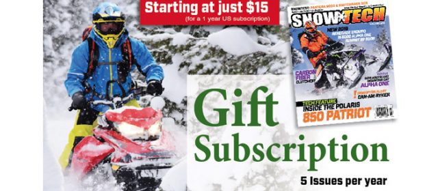 Last Minute Gift Idea! SnowTech Magazine Gift Subscription