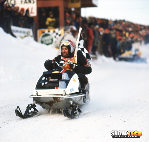 MIke Trapp 1971 Yamaha SR433 World Championship