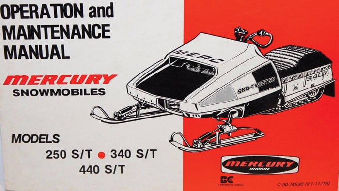 1976 Mercury Sno-Twister