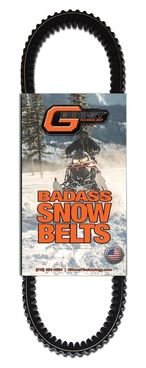 GBoost Snowmobile Belts
