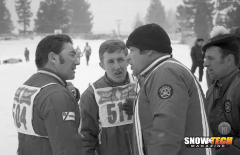 Ronnie Quimet, Mike Trapp, and Mike Bowers discuss race strategy at King's Castle