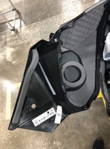 Ski-Doo 2019 Updates additional ducting and new belt guard