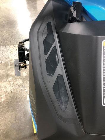 Ski-Doo 2019 Updates air intake vent change