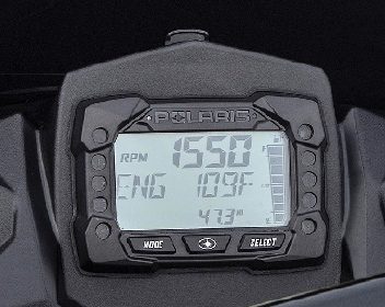 2017 Polaris MessageCenter Gauge