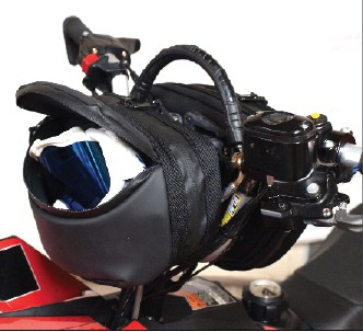 Quick Lock Handlebar storage system
