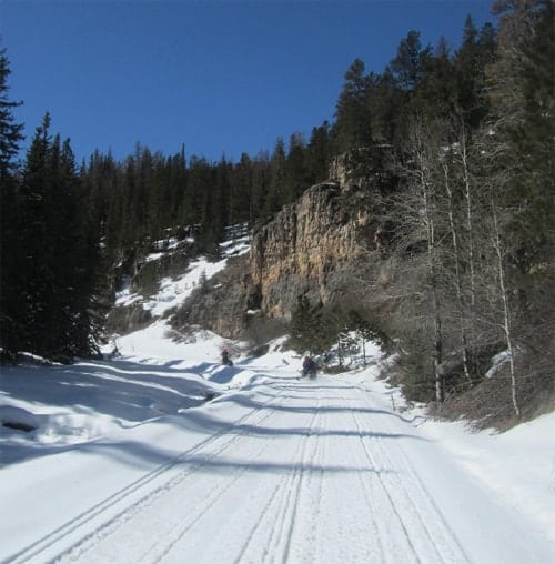 South Dakota Snowmobile Trail